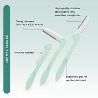 Dermal Blades Stainless Steel Hair Touch up Tool