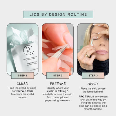 Lids By Design Cosmetic Eyelid Strips