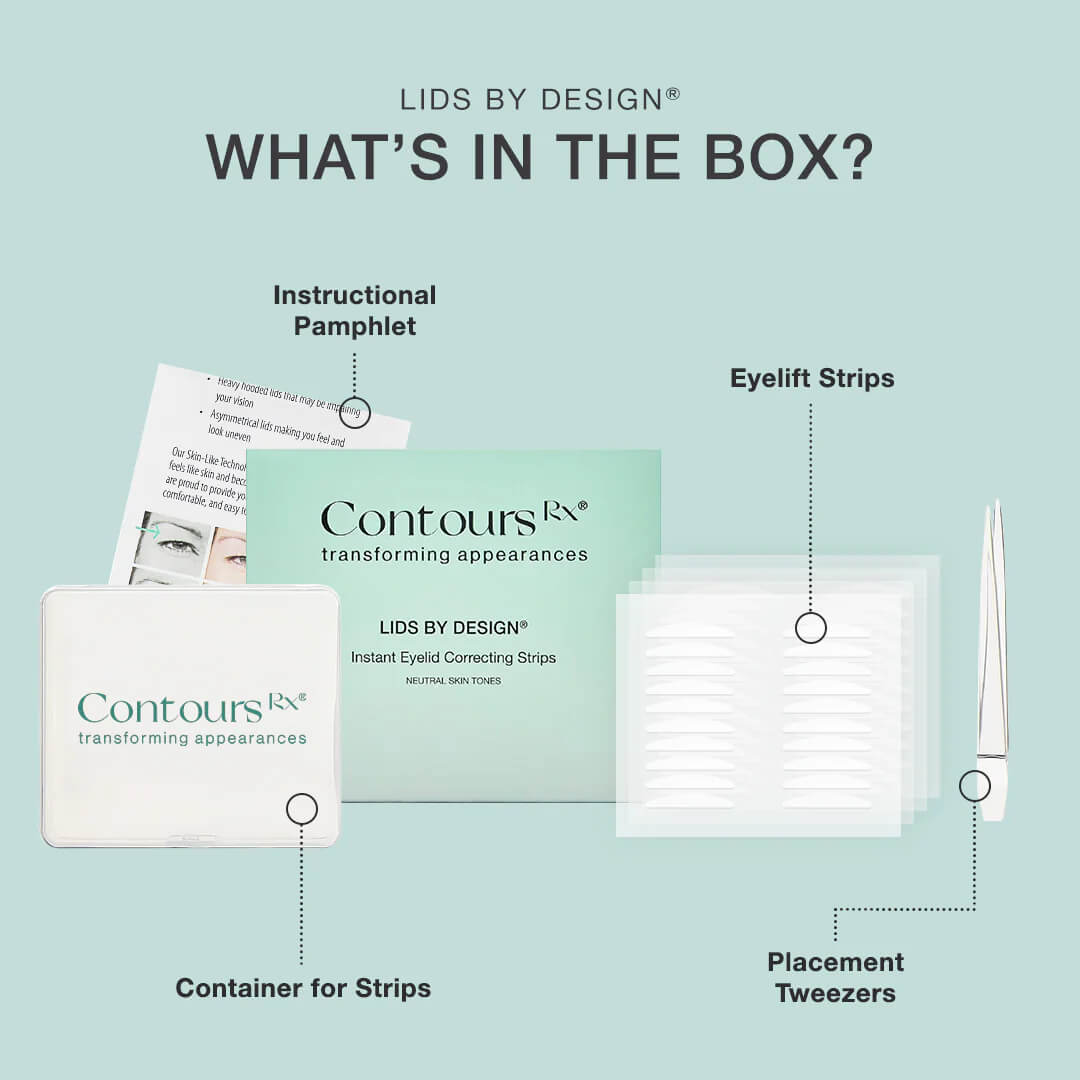 LIDS BY DESIGN | Lift Hooded Eyes Instantly – Contours Rx